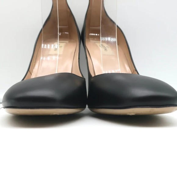 Valentino Tango Ankle Strap Pumps Black Leather Size 41 - Picture 4 of 12